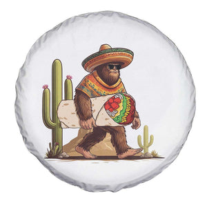 Funny Cinco De Mayo Bigfoot Burrito Lover Gift Spare Tire Cover TS12 Print Your Wear