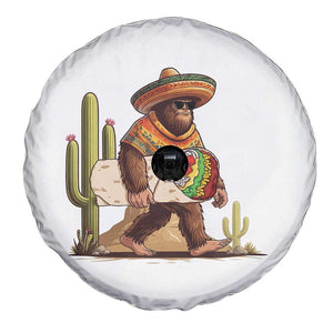 Funny Cinco De Mayo Bigfoot Burrito Lover Gift Spare Tire Cover TS12 Print Your Wear