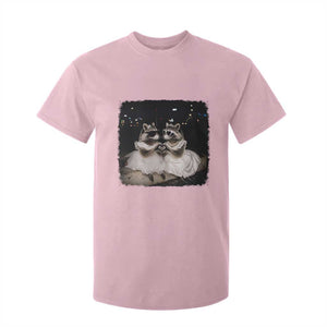 Funny Lesbian Raccoon Engagement T Shirt For Kid LGBTQ Pride Gift