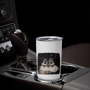 Funny Lesbian Raccoon Engagement Tumbler Cup LGBTQ Pride Gift TS12 Print Your Wear