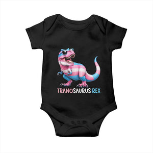 Transaurus Rex Transgender Pride Baby Onesie Funny Dinosaur Lover