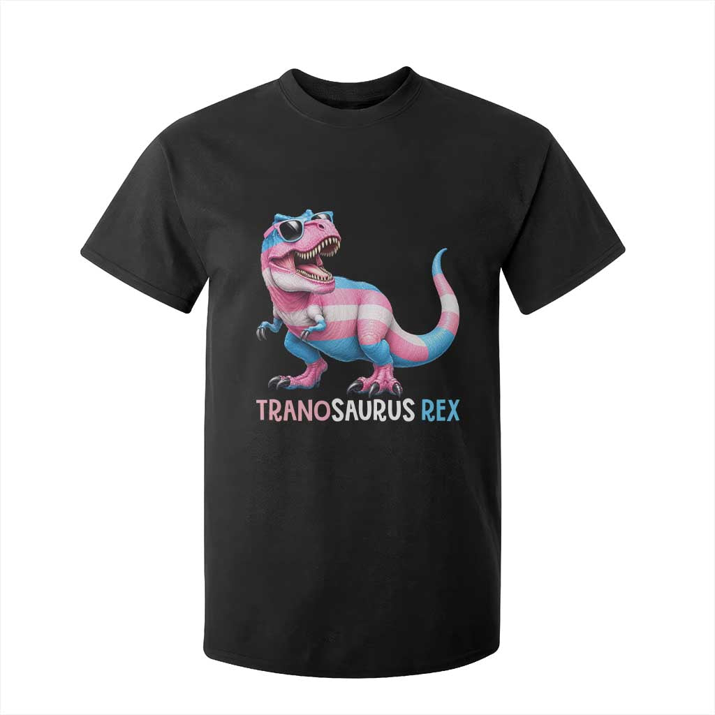 Transaurus Rex Transgender Pride T Shirt For Kid Funny Dinosaur Lover