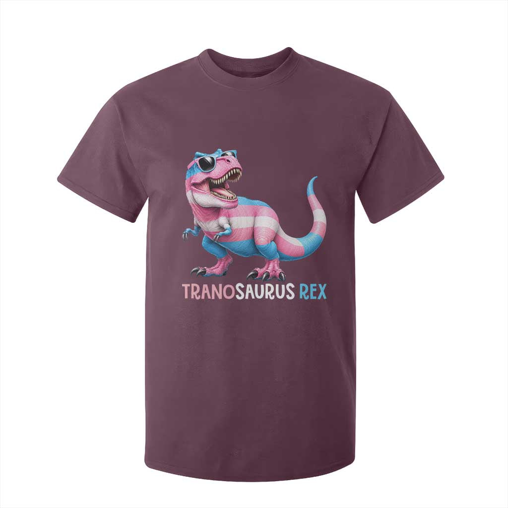 Transaurus Rex Transgender Pride T Shirt For Kid Funny Dinosaur Lover