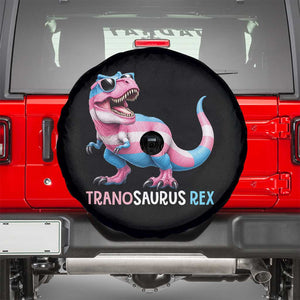 Transaurus Rex Transgender Pride Spare Tire Cover Funny Dinosaur Lover TS12 Black Print Your Wear