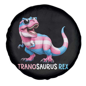 Transaurus Rex Transgender Pride Spare Tire Cover Funny Dinosaur Lover TS12 Print Your Wear
