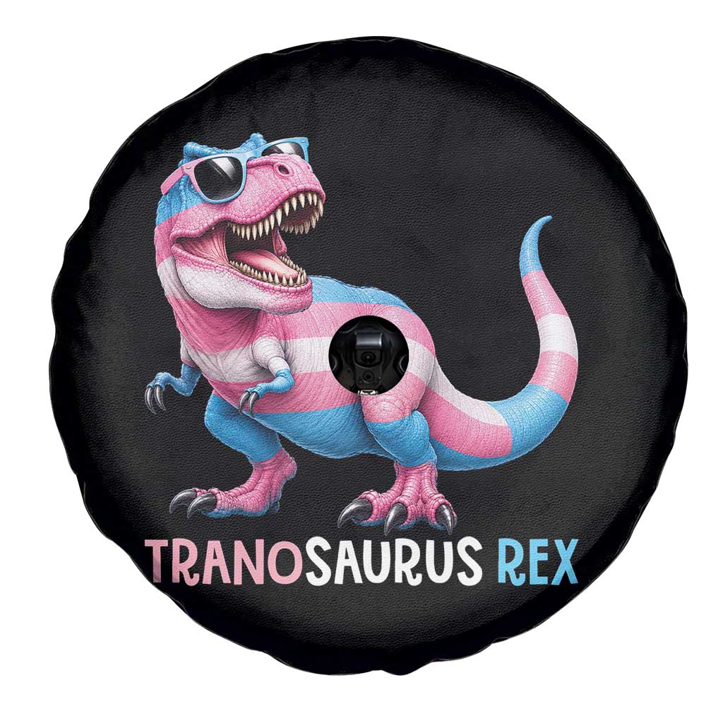 Transaurus Rex Transgender Pride Spare Tire Cover Funny Dinosaur Lover TS12 Print Your Wear