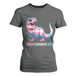 Transaurus Rex Transgender Pride T Shirt For Women Funny Dinosaur Lover