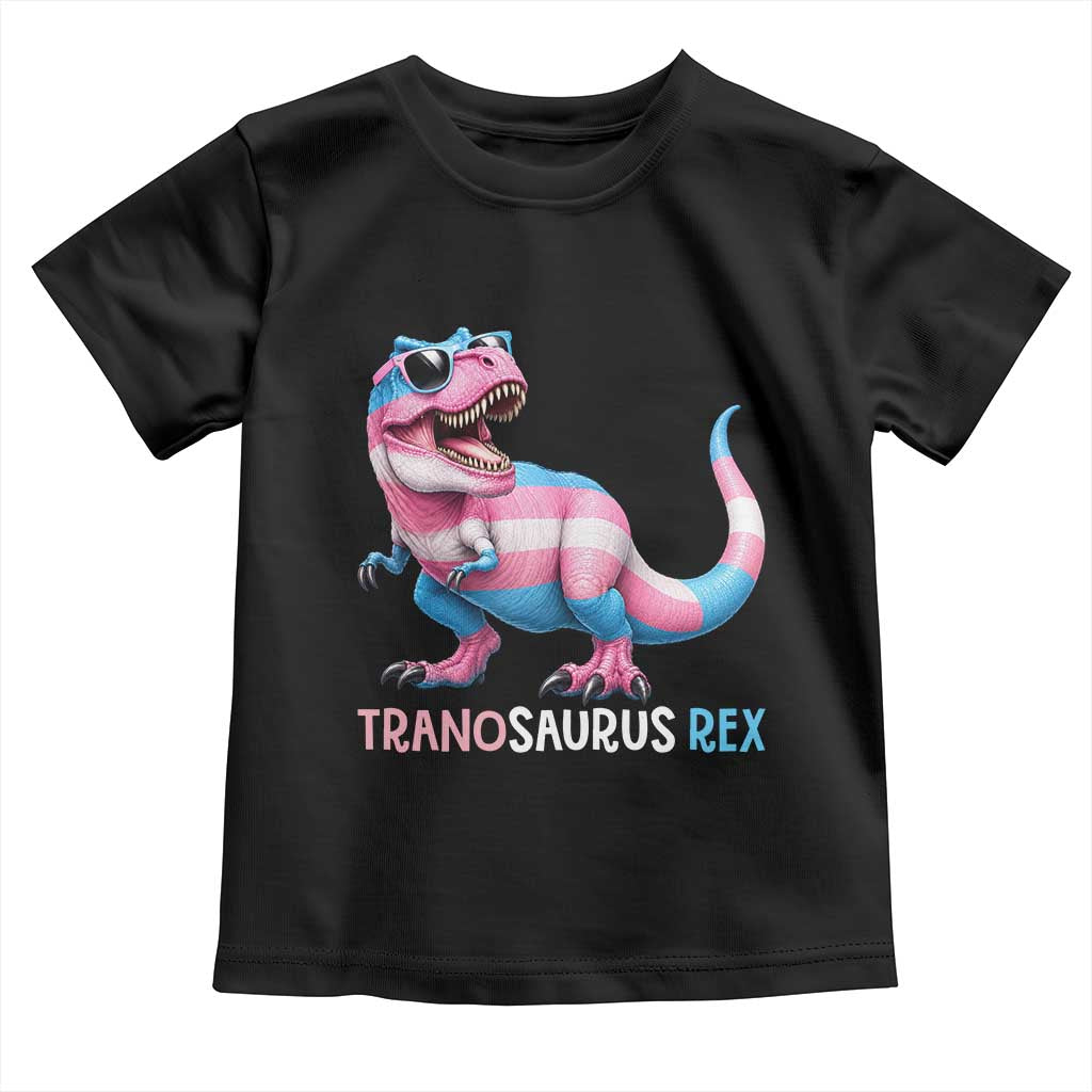 Transaurus Rex Transgender Pride Toddler T Shirt Funny Dinosaur Lover