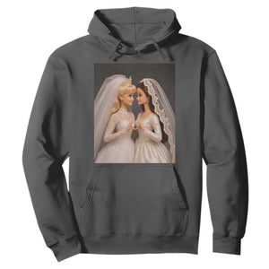 Funny Lesbian Doll Wedding Engagement Hoodie LGBTQ Pride Gift