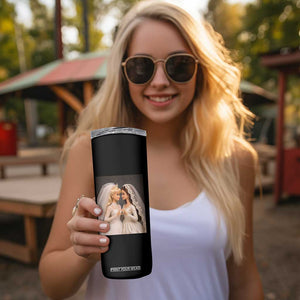 Funny Lesbian Doll Wedding Engagement Skinny Tumbler LGBTQ Pride Gift TS12 Print Your Wear