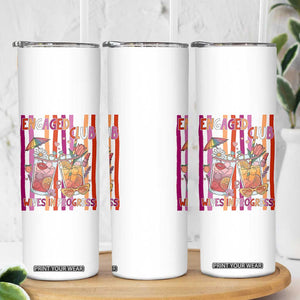 Engaged Club Wives In Progress Skinny Tumbler Lesbian Bachelorette Engagement Gift