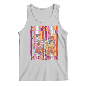 Engaged Club Wives In Progress Tank Top Lesbian Bachelorette Engagement Gift
