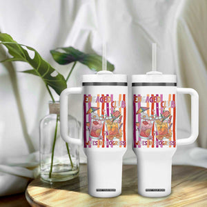 Engaged Club Wives In Progress Tumbler With Handle Lesbian Bachelorette Engagement Gift