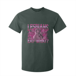 Funny Monkey Meme Lesbians Eat What T Shirt For Kid LGBTQ Pride Gift