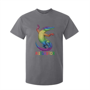 Alligaytor LGBTQ Pride Graphic T Shirt For Kid Queer Reptile Lovers