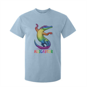 Alligaytor LGBTQ Pride Graphic T Shirt For Kid Queer Reptile Lovers