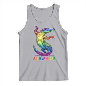 Alligaytor LGBTQ Pride Graphic Tank Top Queer Reptile Lovers