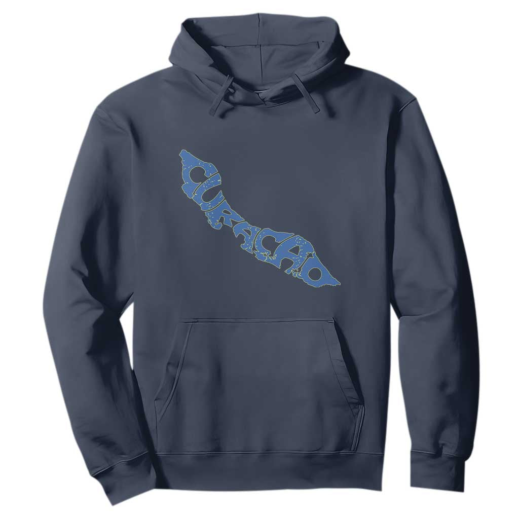 Curacao Flag Map Pride Hoodie Proud Curacaoan Heritage Gift