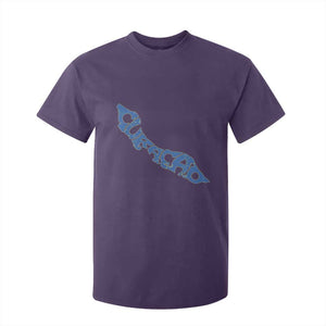 Curacao Flag Map Pride T Shirt For Kid Proud Curacaoan Heritage Gift
