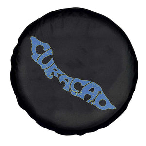 Curacao Flag Map Pride Spare Tire Cover Proud Curacaoan Heritage Gift