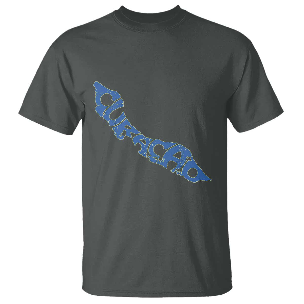 Curacao Flag Map Pride T Shirt Proud Curacaoan Heritage Gift