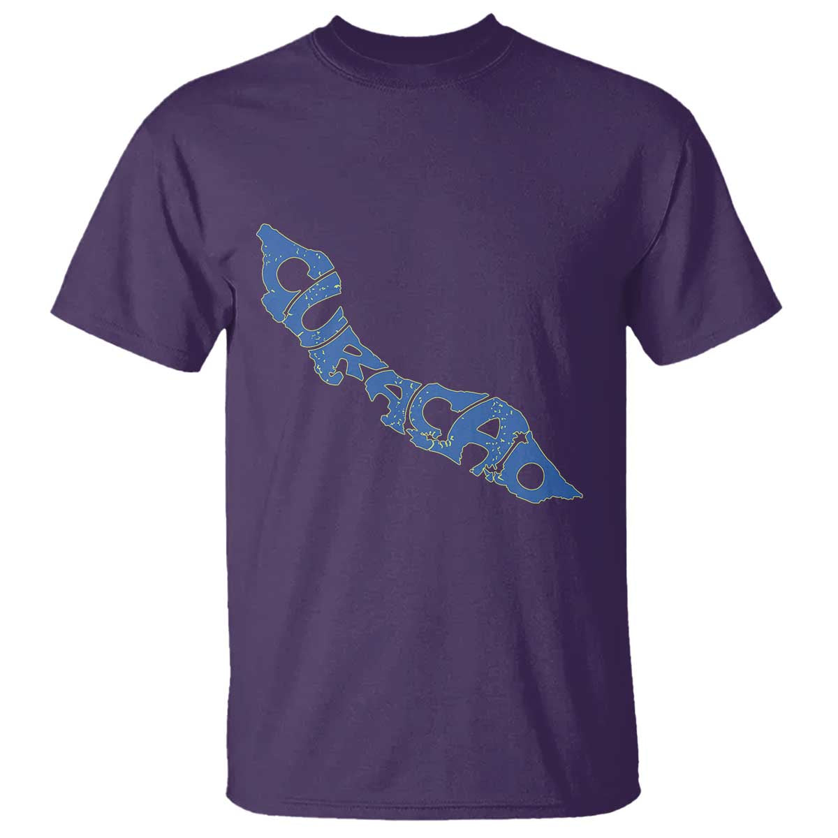 Curacao Flag Map Pride T Shirt Proud Curacaoan Heritage Gift