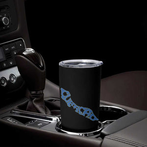 Curacao Flag Map Pride Tumbler Cup Proud Curacaoan Heritage Gift