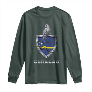 Supporting Curacao Soccer 2026 Long Sleeve Shirt Caribbean Team Pride Gift