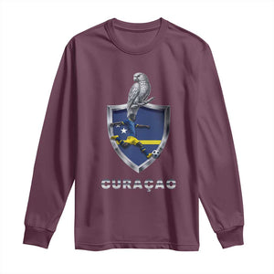 Supporting Curacao Soccer 2026 Long Sleeve Shirt Caribbean Team Pride Gift