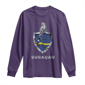 Supporting Curacao Soccer 2026 Long Sleeve Shirt Caribbean Team Pride Gift