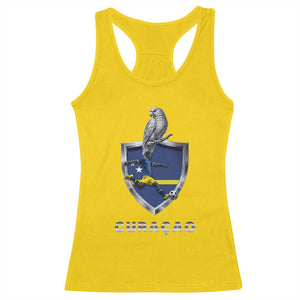 Supporting Curacao Soccer 2026 Racerback Tank Top Caribbean Team Pride Gift