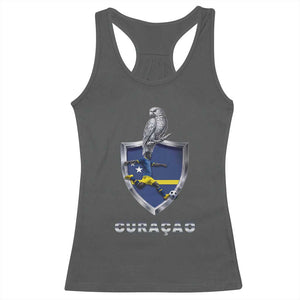 Supporting Curacao Soccer 2026 Racerback Tank Top Caribbean Team Pride Gift