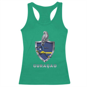 Supporting Curacao Soccer 2026 Racerback Tank Top Caribbean Team Pride Gift