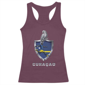 Supporting Curacao Soccer 2026 Racerback Tank Top Caribbean Team Pride Gift