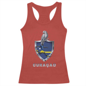 Supporting Curacao Soccer 2026 Racerback Tank Top Caribbean Team Pride Gift