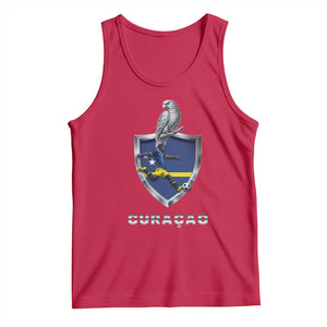 Supporting Curacao Soccer 2026 Tank Top Caribbean Team Pride Gift