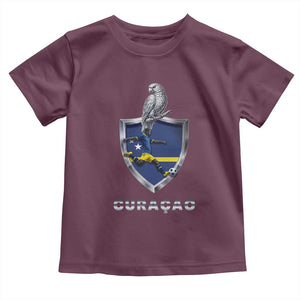 Supporting Curacao Soccer 2026 Toddler T Shirt Caribbean Team Pride Gift