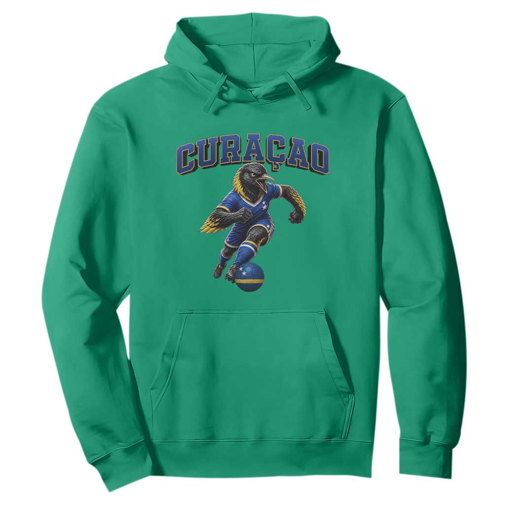 Funny Curacao Bird Soccer Lover Hoodie Caribbean Island Gift