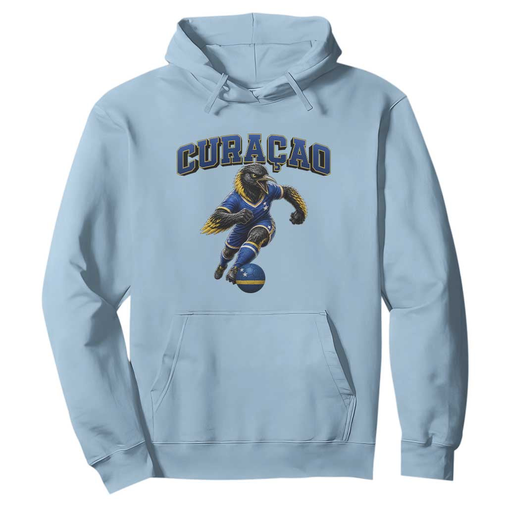 Funny Curacao Bird Soccer Lover Hoodie Caribbean Island Gift