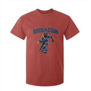 Funny Curacao Bird Soccer Lover T Shirt For Kid Caribbean Island Gift