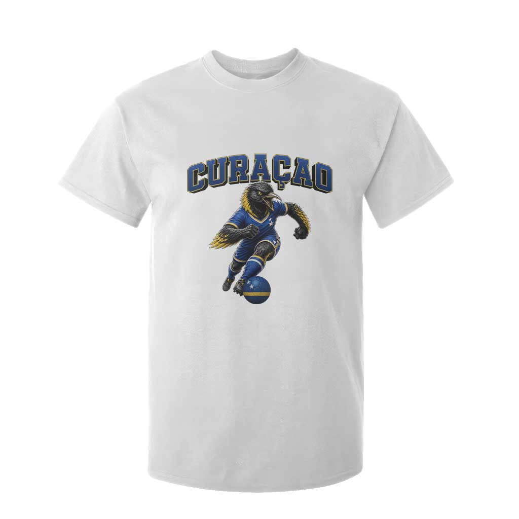 Funny Curacao Bird Soccer Lover T Shirt For Kid Caribbean Island Gift