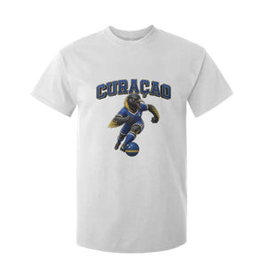 Funny Curacao Bird Soccer Lover T Shirt For Kid Caribbean Island Gift