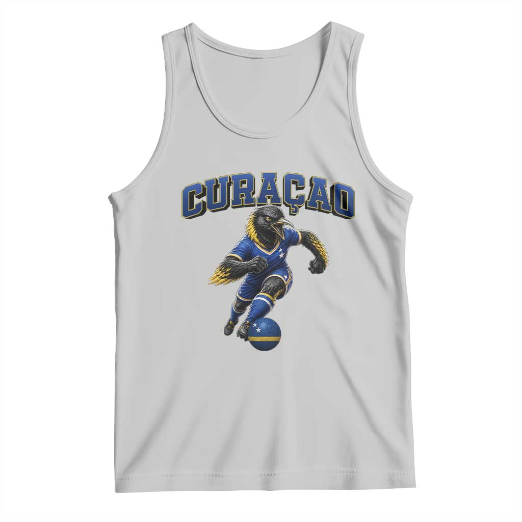 Funny Curacao Bird Soccer Lover Tank Top Caribbean Island Gift