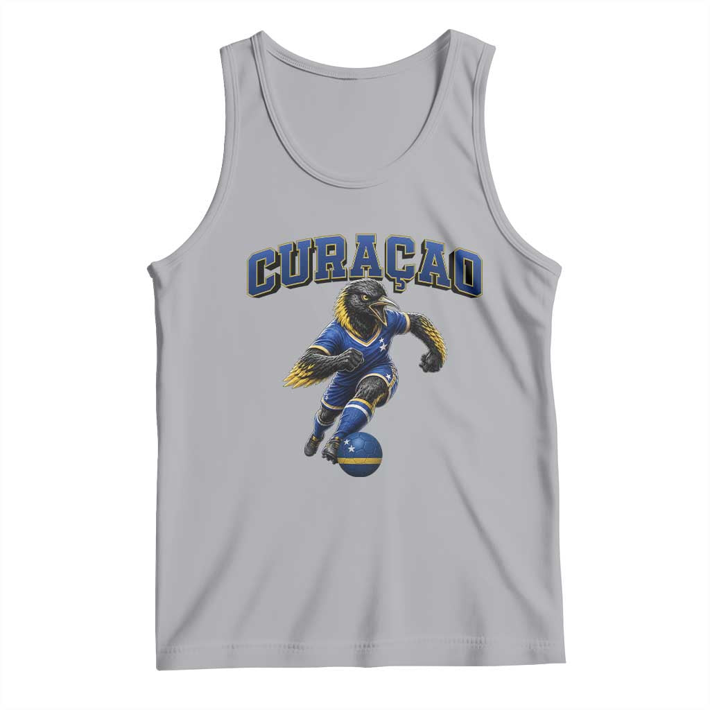 Funny Curacao Bird Soccer Lover Tank Top Caribbean Island Gift
