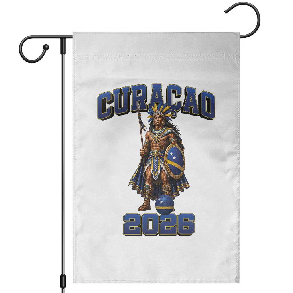 Curacao Warrior Football Fan Garden Flag Proud Island Game Day Gift TS12 White Print Your Wear