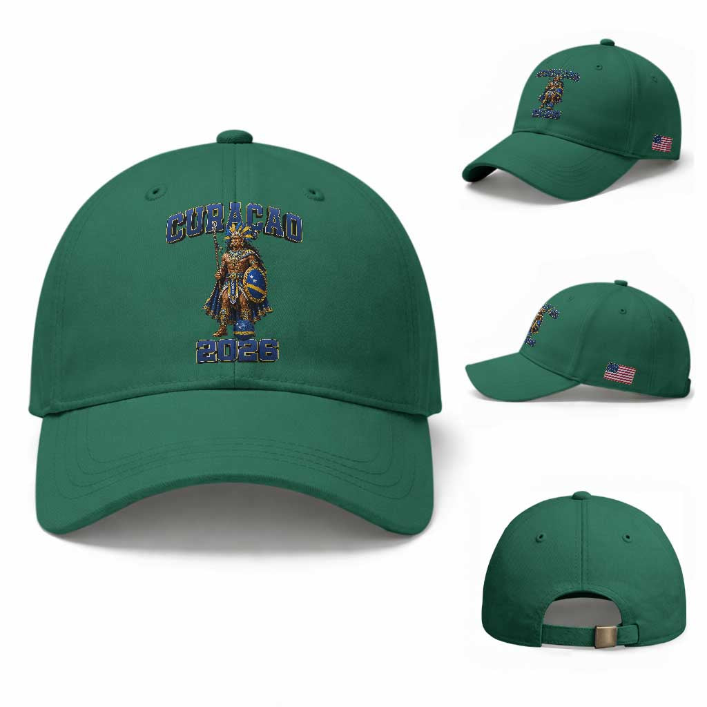 Curacao Warrior Football Fan Baseball Cap Proud Island Game Day Gift