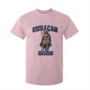 Curacao Warrior Football Fan T Shirt For Kid Proud Island Game Day Gift