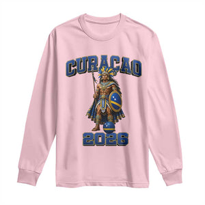 Curacao Warrior Football Fan Long Sleeve Shirt Proud Island Game Day Gift