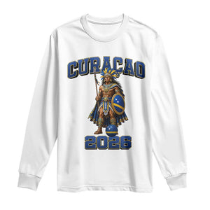 Curacao Warrior Football Fan Long Sleeve Shirt Proud Island Game Day Gift