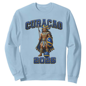 Curacao Warrior Football Fan Sweatshirt Proud Island Game Day Gift